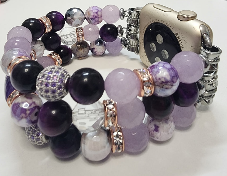 Purple Apple watch band