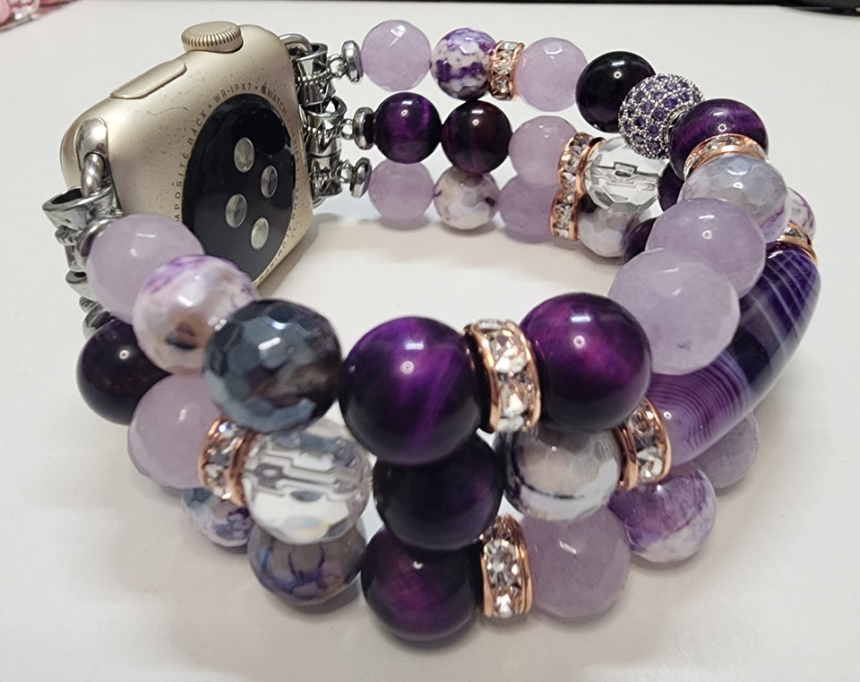 Purple Apple watch band