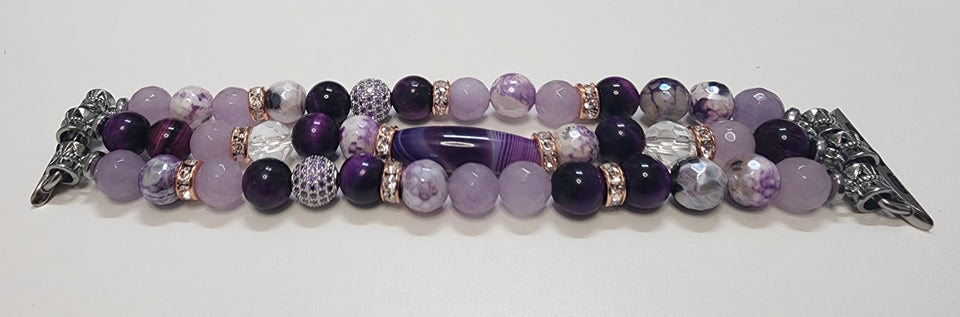 Purple Apple watch band