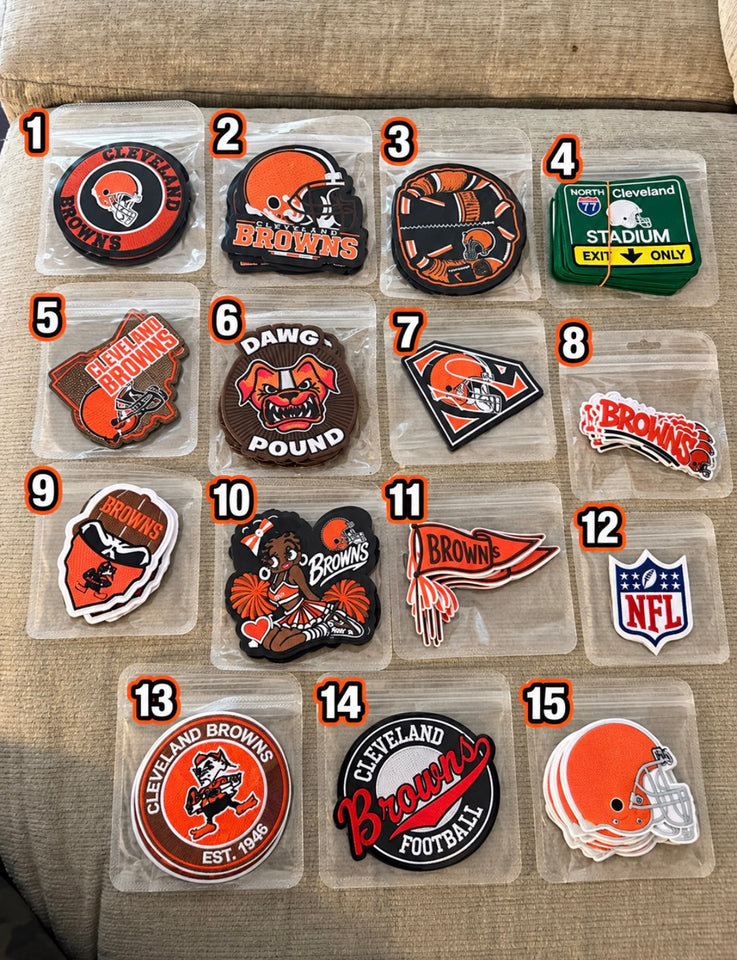 Brown* 15 patch set @$3.50ec
