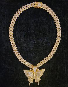 Butterfly Bling Chain
