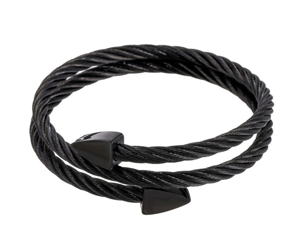 Stainless Steel Arrow Bangle